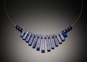 Lapis Bib Necklace